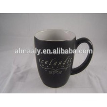 black stone mug coffee cup